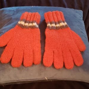Jack Spade hand knit wool Winter gloves